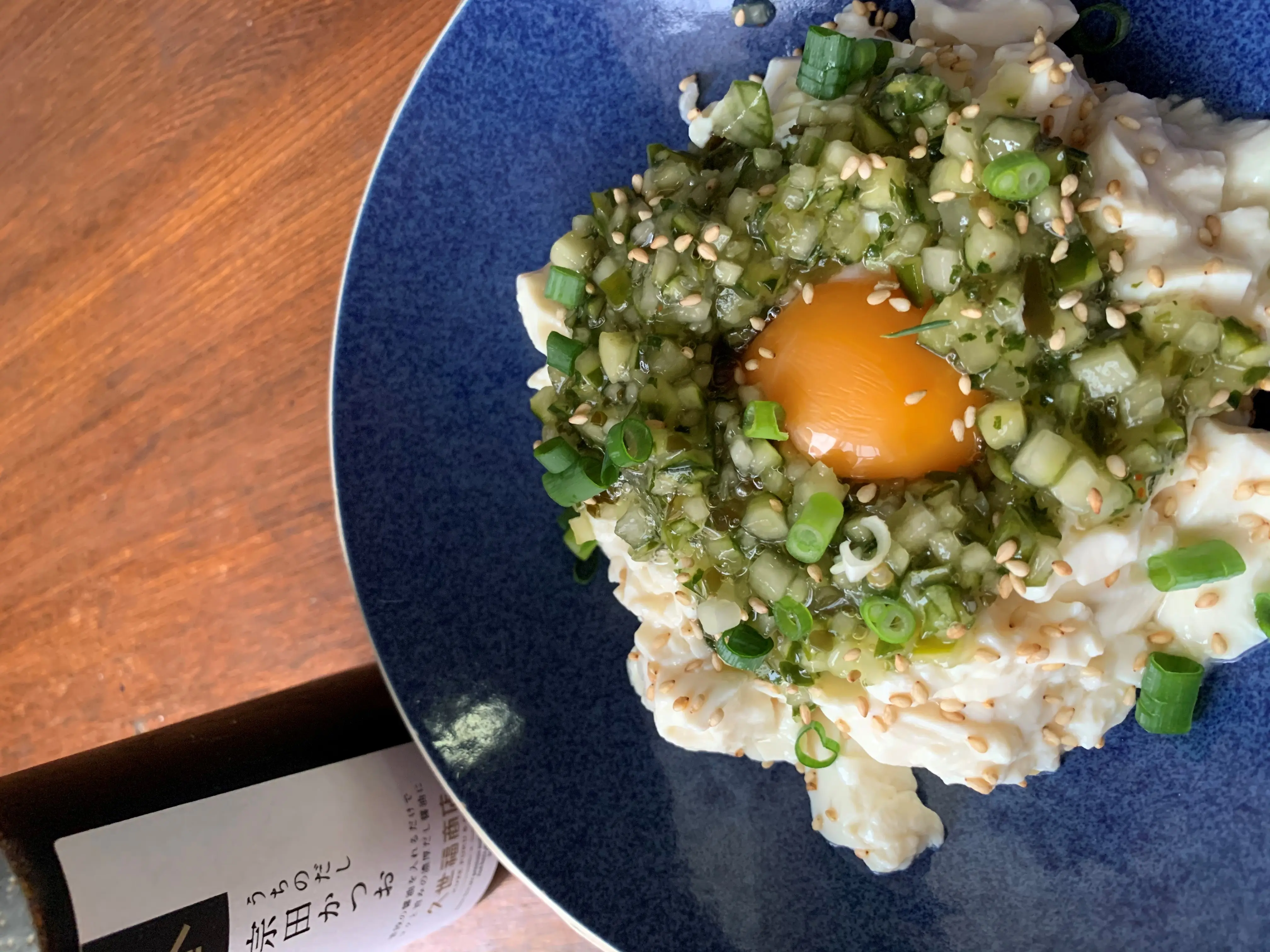 だしかけ豆腐丼